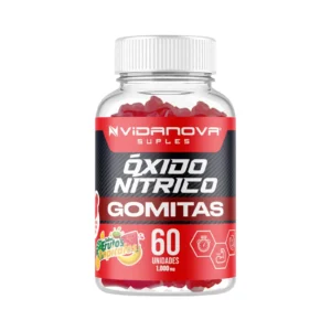 Óxido Nítrico 1000mg en Gomitas: Explosión de Energía y Vasodilatación