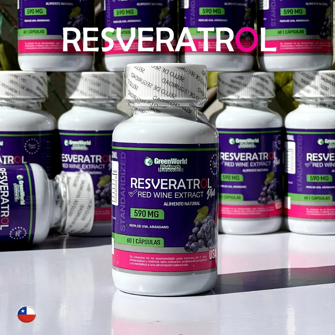 Resveratrol 590mg: El Secreto de la Longevidad y Protección Celular