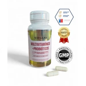 Multivitamínico + Probióticos: El Blindaje Diario que tu Cuerpo Necesita 60Cap